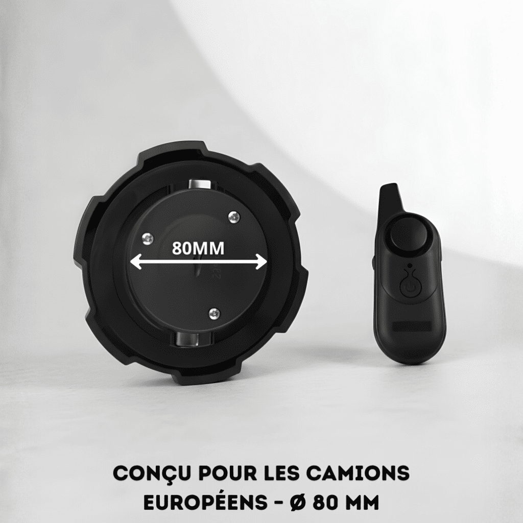 Bouchon Antivol avec Alarme Ø80MM