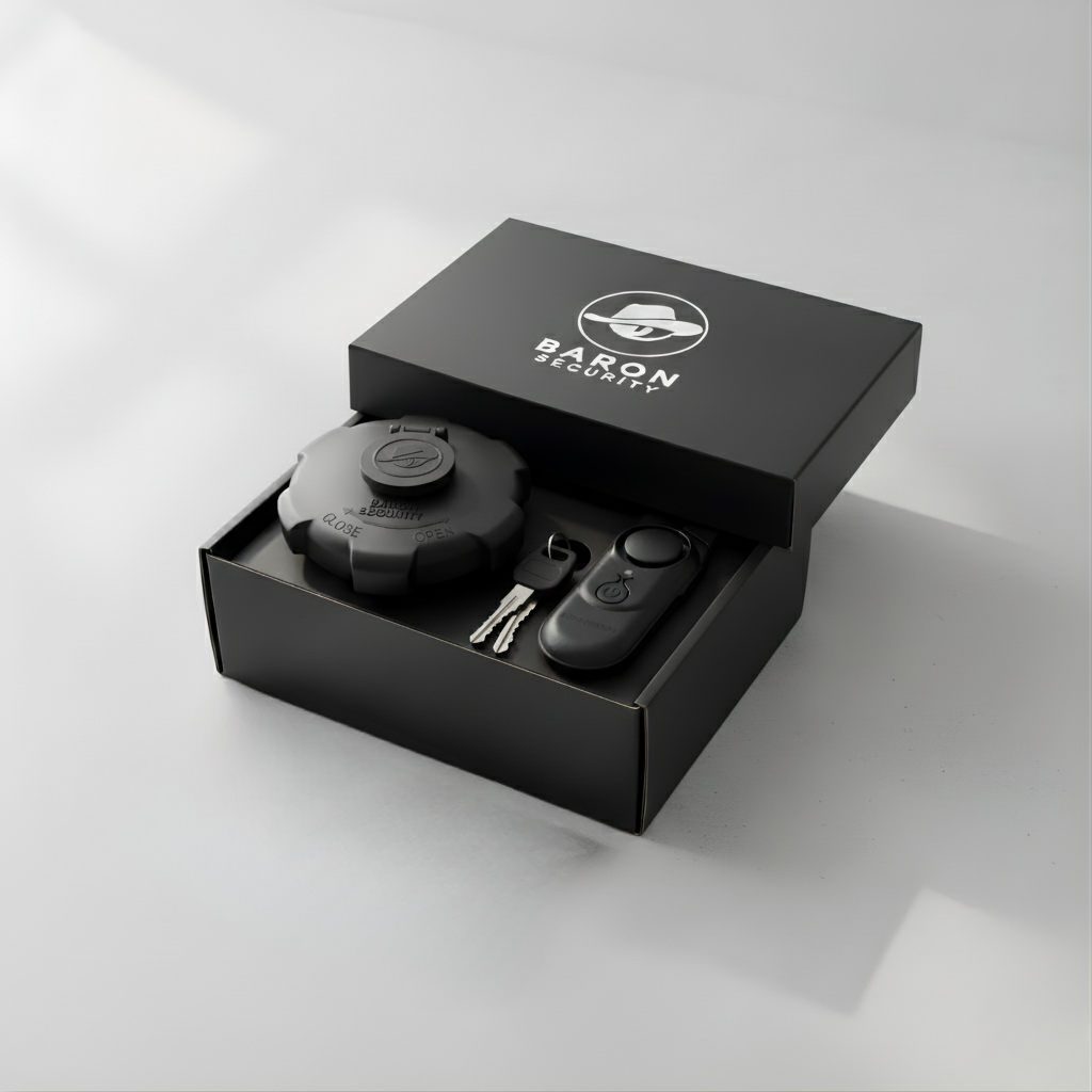 Bouchon Antivol avec Alarme Ø80MM